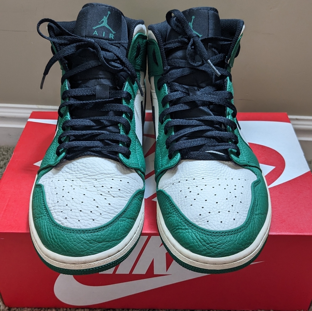 Jordan 1 MidPine Green